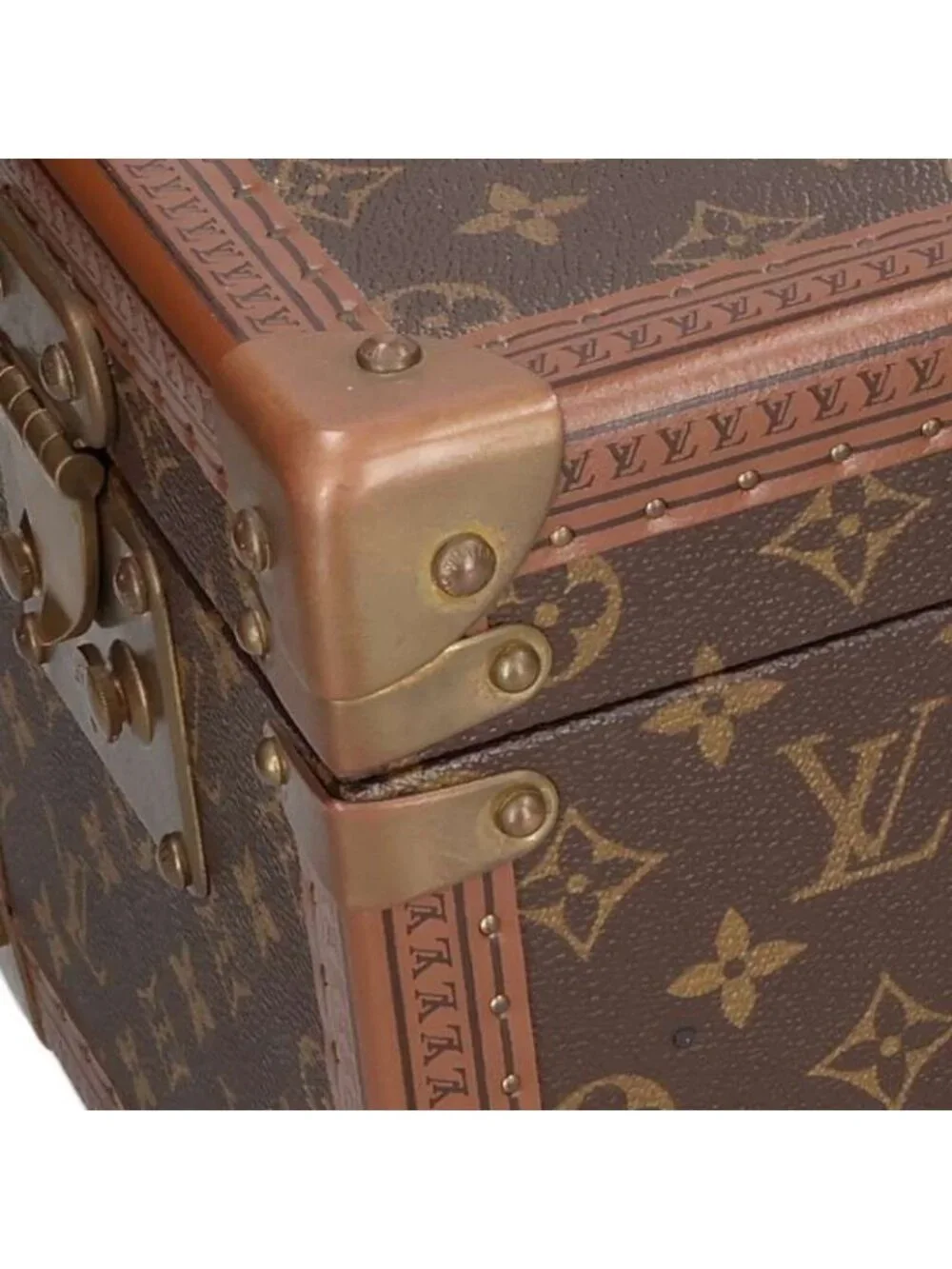 Louis Vuitton Monogram Trunk Makeup Case